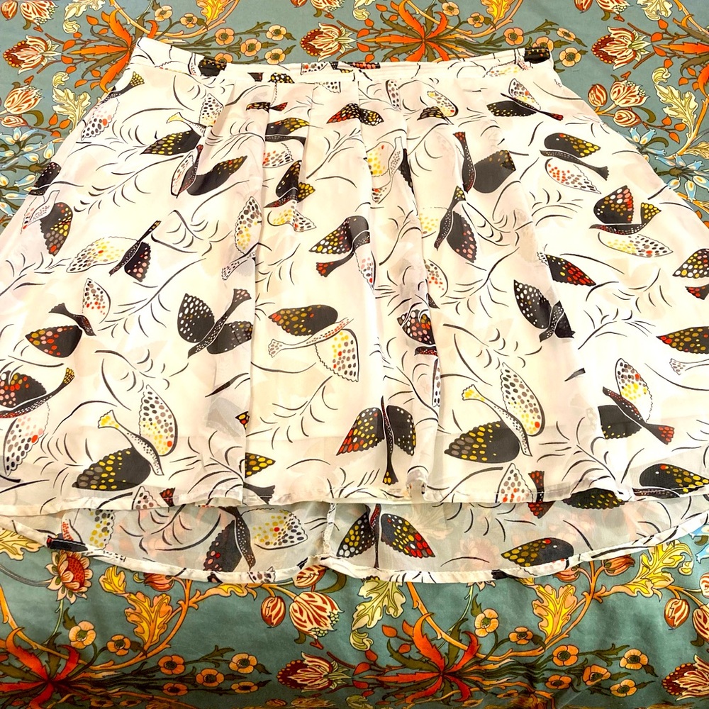 Birdy Sheer, Flowy Old Navy Skirt